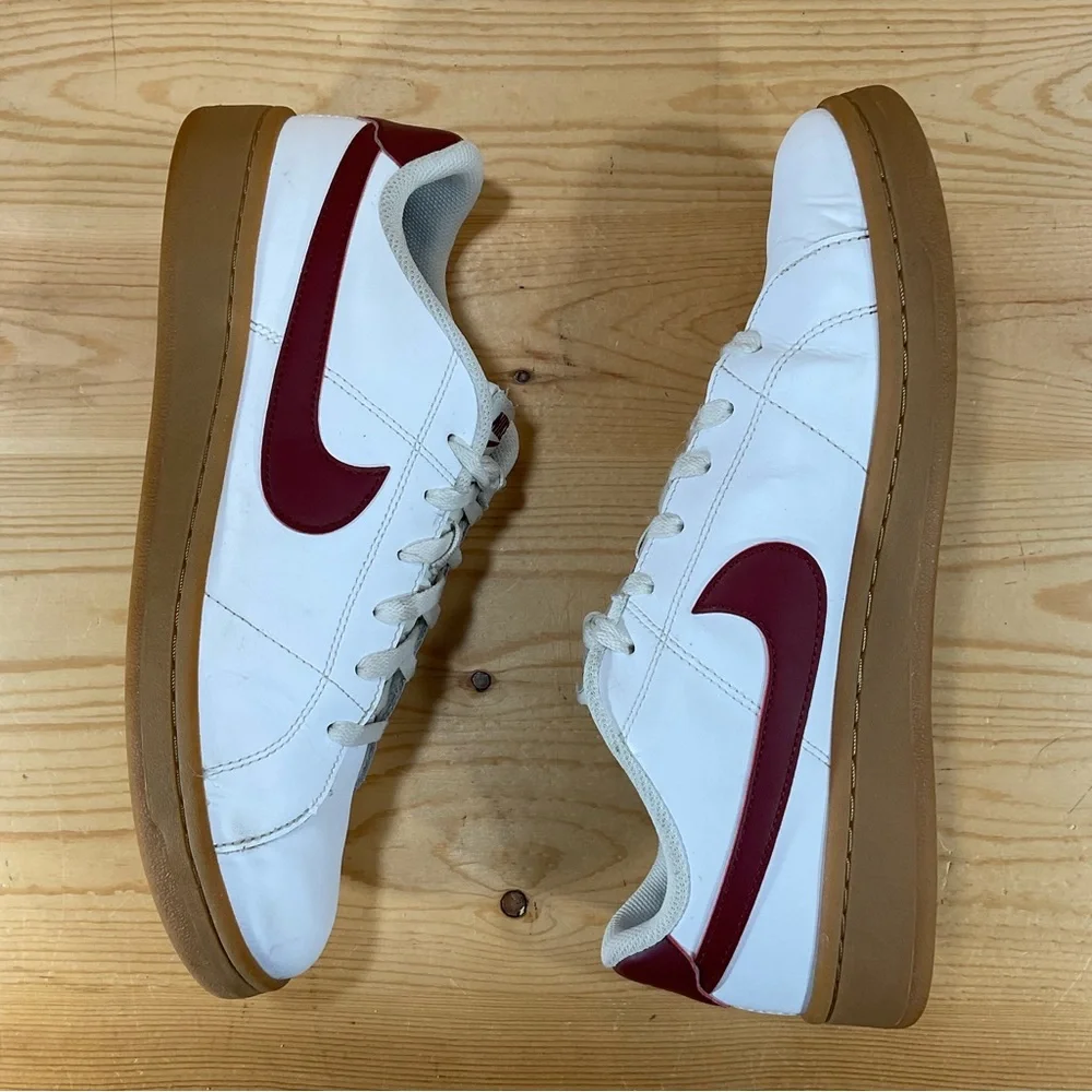 Nike Court Royale 2 Low Lifestyle Shoes CQ9246-103 White Team Red Gum Men’s 11.5